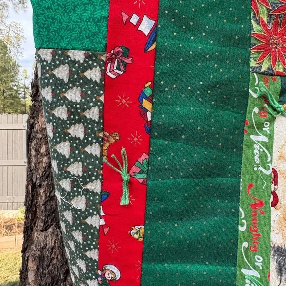 Vintage Festive Kitty  Green Women’s Vest - Picture 8 of 9